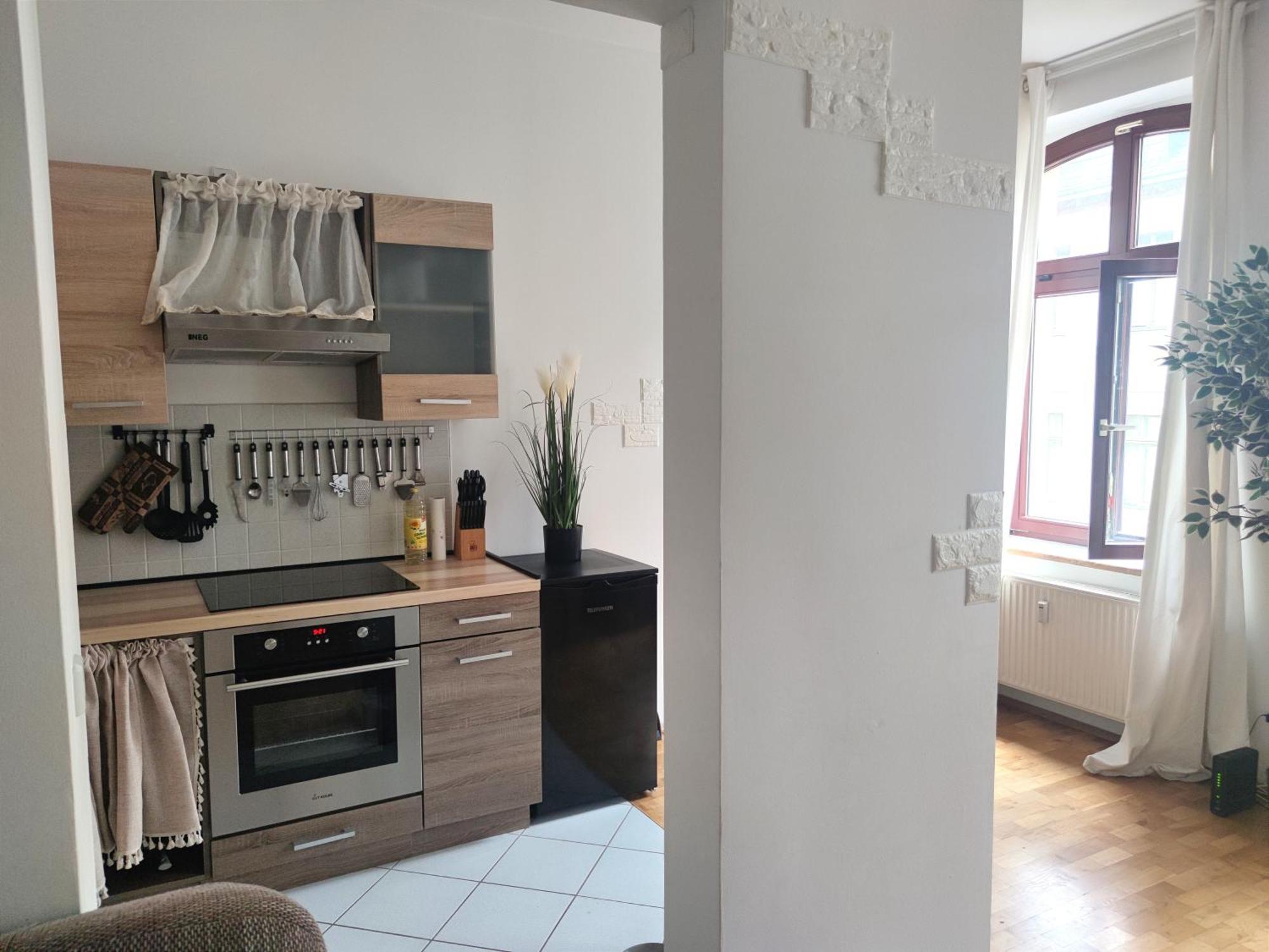Modernes Apartment Im Herzen Leipzigs Exterior photo